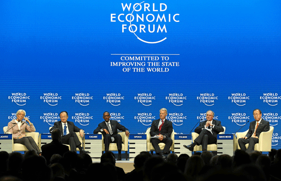 2015다보스에서 열린 세계경제포럼 전경. 사진= WEF