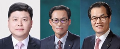 (왼쪽부터) 권광석·김정기·이동연 후보. 사진=우리금융지주