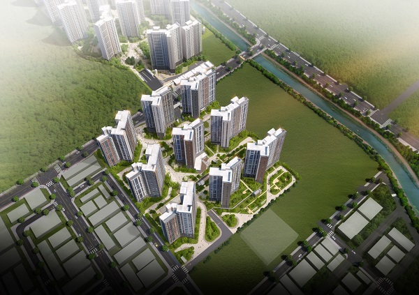 GS건설이 전남에 처음으로 선보이는 자이(Xi) 아파트 '광양센트럴자이'. 사진=GS건설