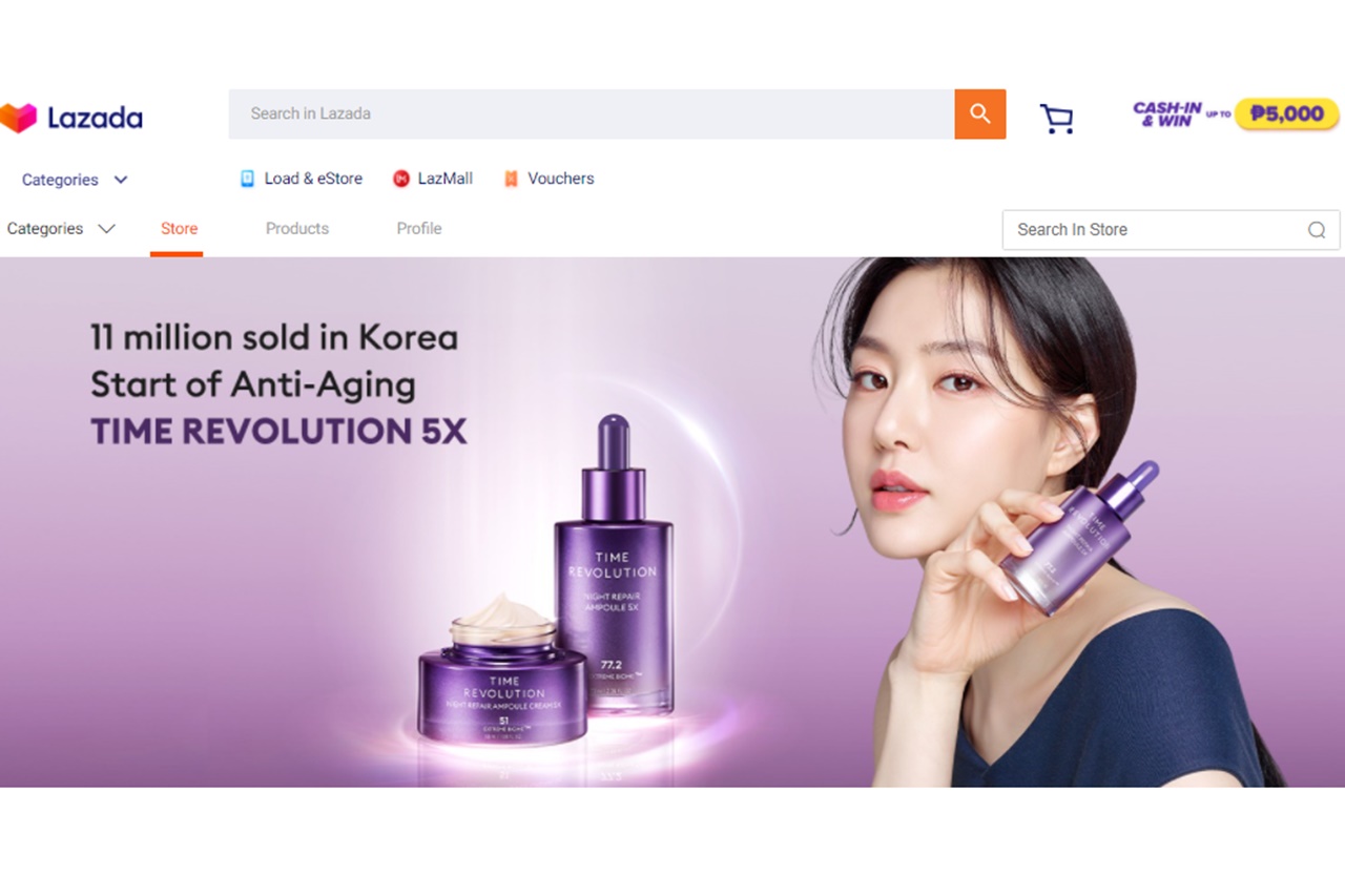 에이블씨엔씨가 운영하는 국내 최초의 화장품 브랜드숍 브랜드 미샤는 최근 동남아시아 대표 이커머스 플랫폼 라자다(Lazada)에 입점한 지 1년 만에 매출이 크게 증가하고 있다고 공식 발표했다. 사진=미샤