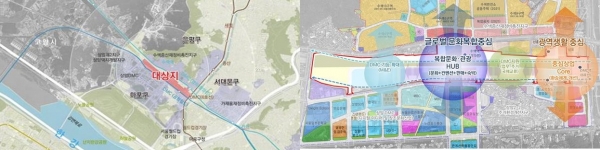 서울시의 수색역세권 개발 계획안. 사진=서울시