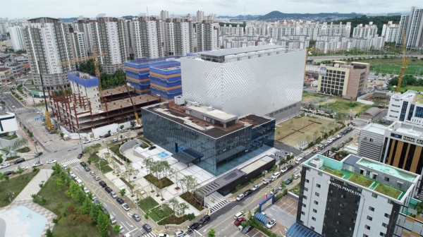 김포 한강신도시에 준공된 'KB 통합 IT센터' 전경. 사진=KB국민은행 제공