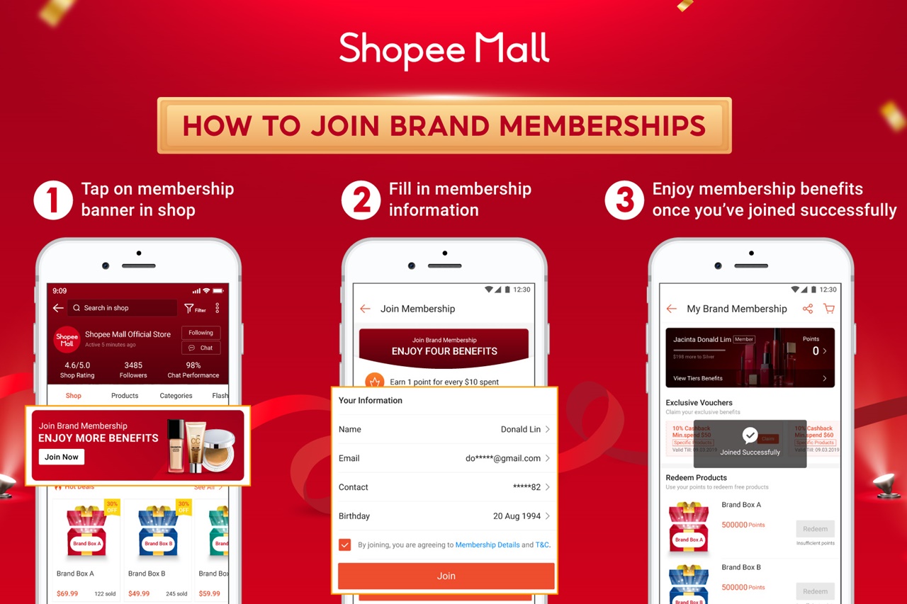 동남아와 대만 최대 이커머스 플랫폼 쇼피(Shopee)가 쇼피몰에 입점한 브랜드사들을 위해 ‘브랜드 멤버십 프로그램’을 공식 론칭했다. 사진=쇼피